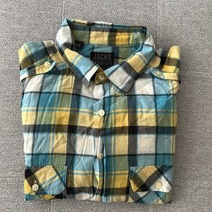 Plaid Long Sleeve BTD (Jachs) XL